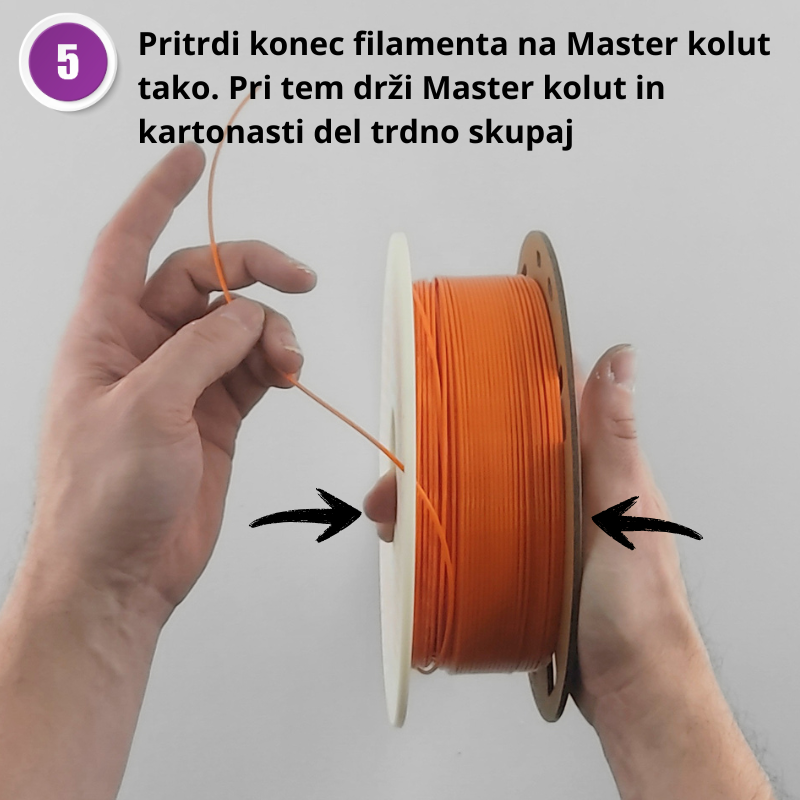 CRAFTRUM Masterspool - navodila za uporabo, korak 5