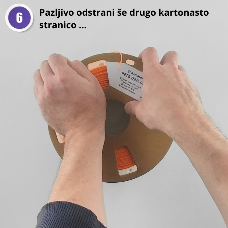 CRAFTRUM Masterspool - navodila za uporabo, korak 6