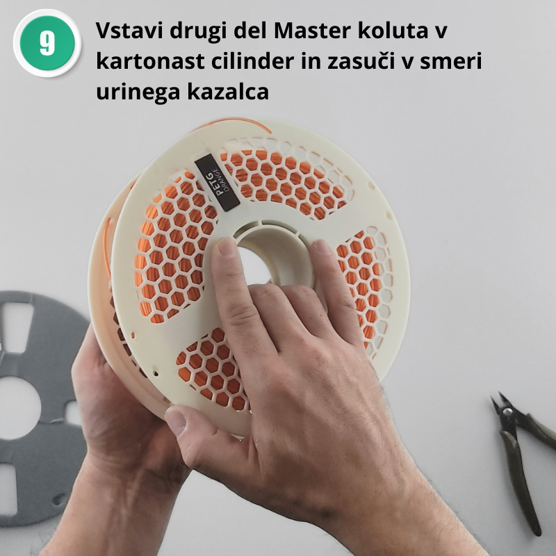 CRAFTRUM Masterspool - navodila za uporabo, korak 9