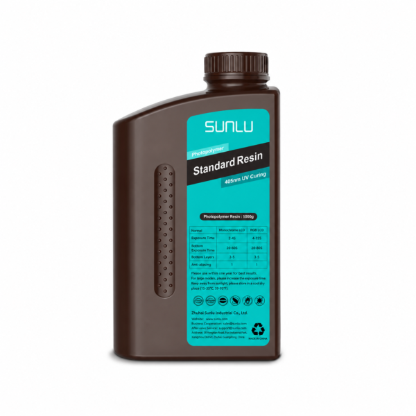 SUNLU Standard Resin - Black, 1000g