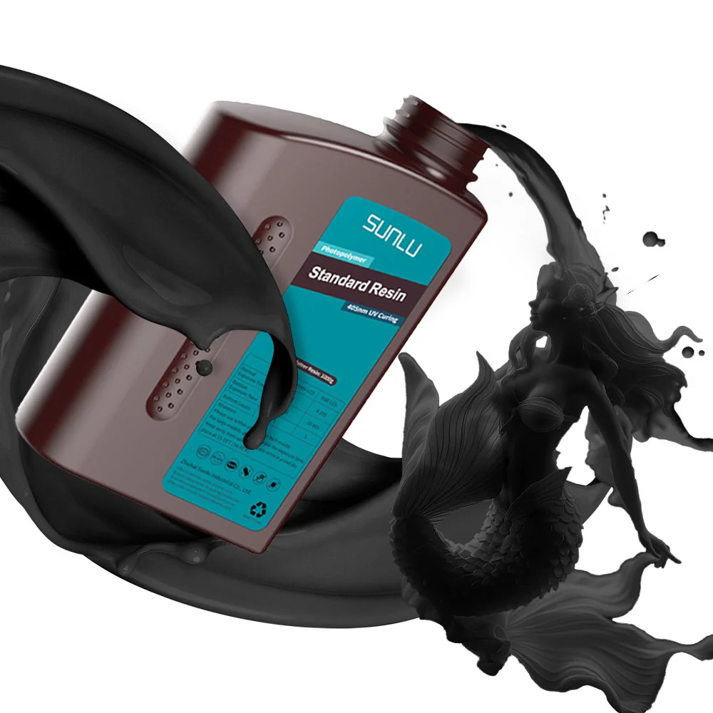 SUNLU resin Standard - Blue Black SUNLU Standard Resin - Black, 1000g