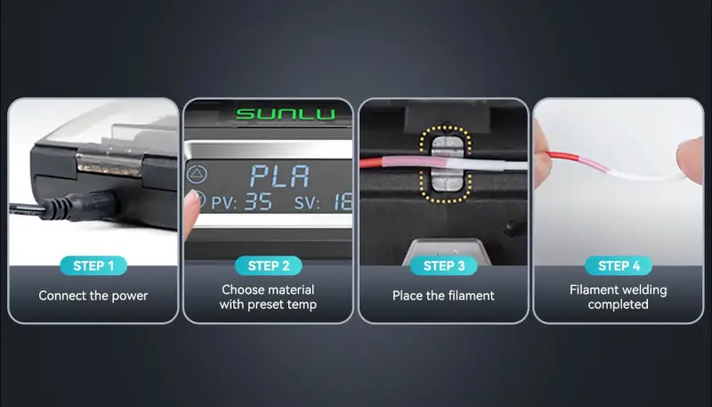 sunlu fc01 filament connector - user manual